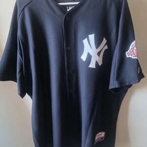 Majestic Authentic Jason Giambi New York Yankees Jersey Anniversary XXL MINT